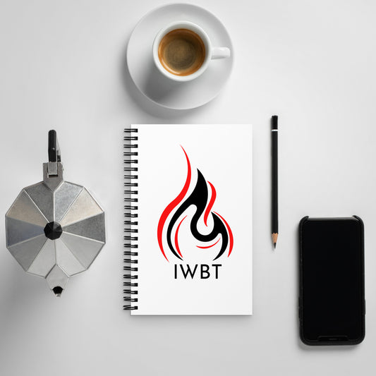 White IWBT Spiral notebook